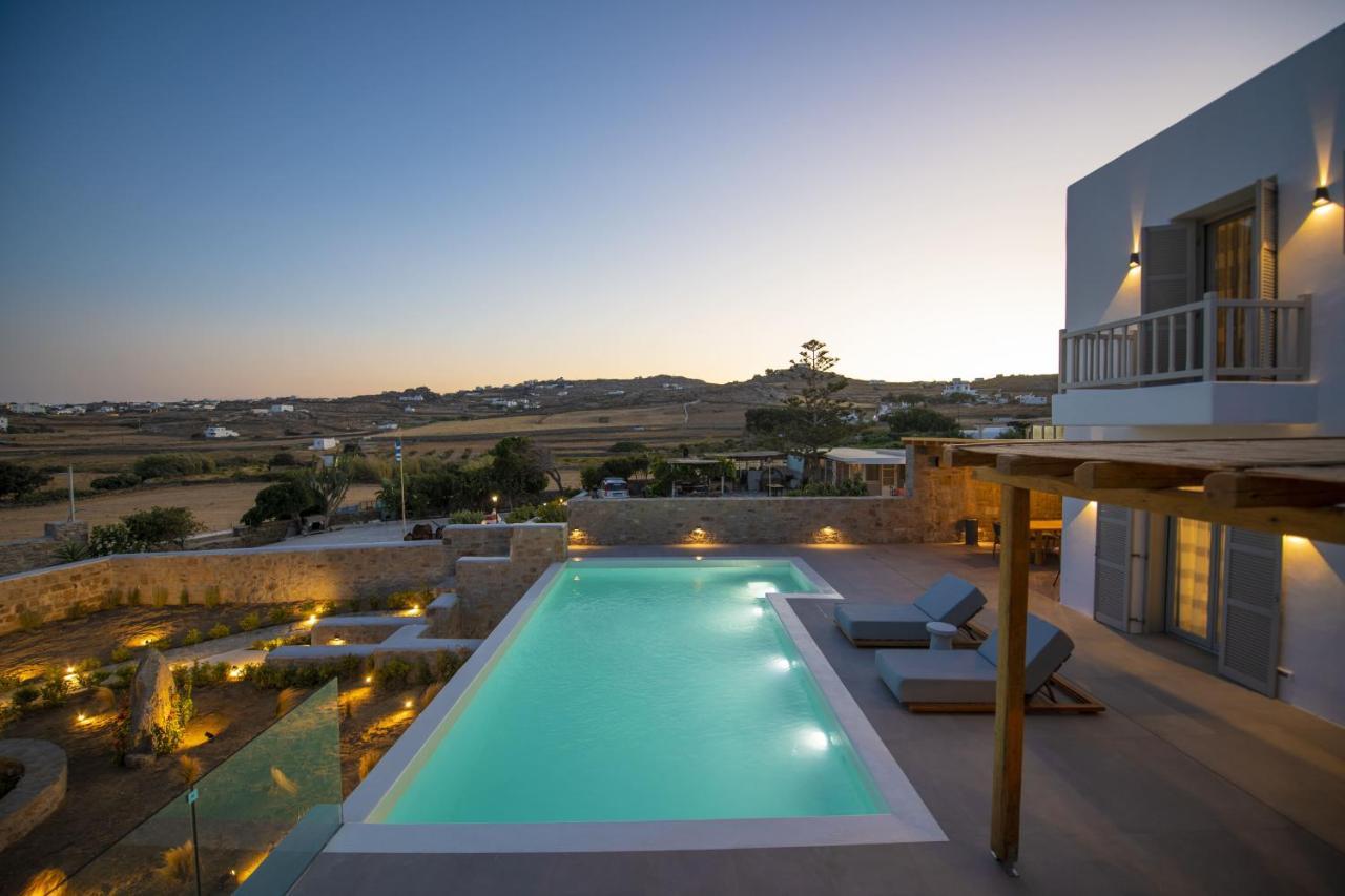 Summer Breeze Luxury Villa Mykonos Panormos (Mykonos) Exterior foto